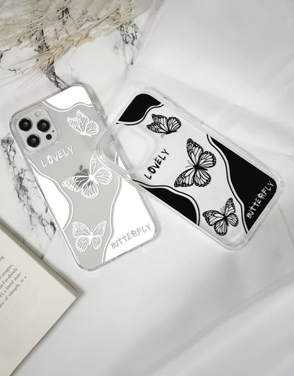 Grunge Butterfly iPhone Case - URBANLUSA