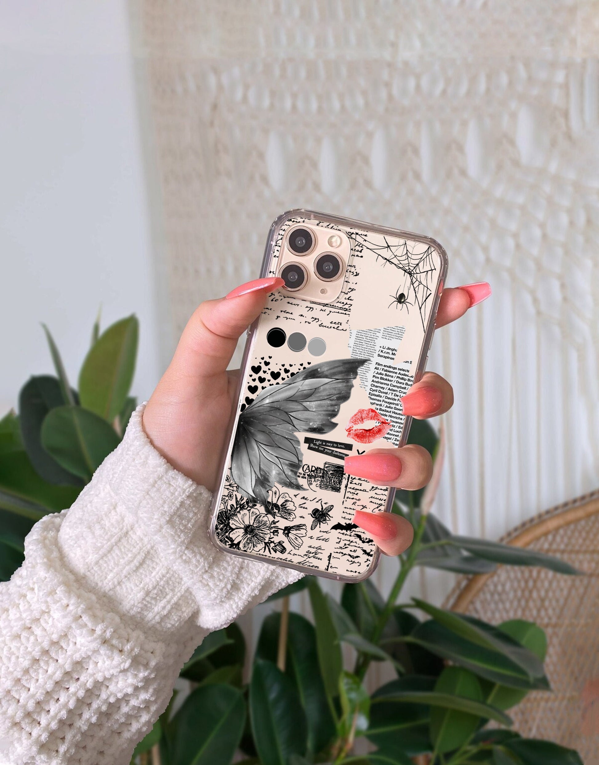 Fairy Dark Grunge iPhone Case - URBANLUSA