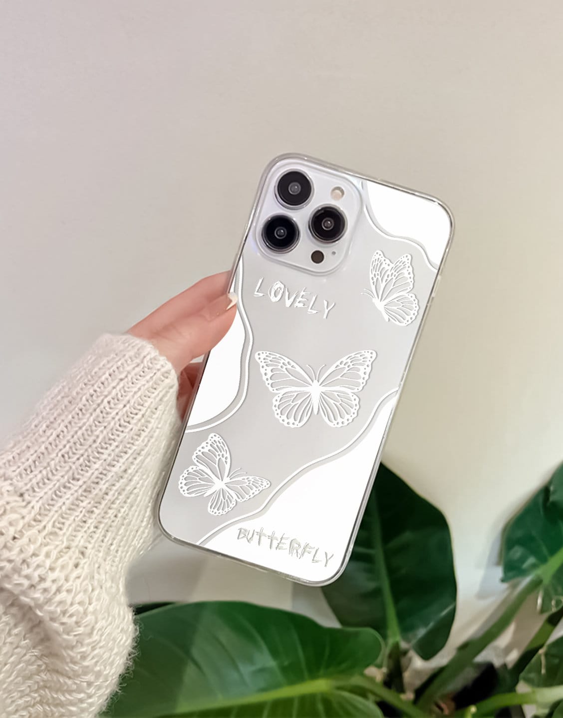 Grunge Butterfly iPhone Case - URBANLUSA