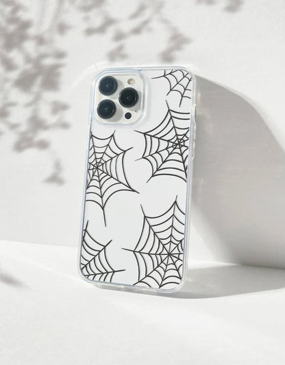 Spider Web Aesthetic iPhone Case - URBANLUSA