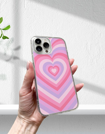 Y2k Heart Phone Case iPhone / Samsung - URBANLUSA