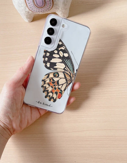 Aesthetic Vintage Butterfly Phone Case - URBANLUSA