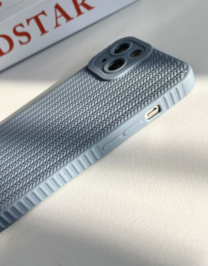 Simple Minimal Woven iPhone Case - URBANLUSA