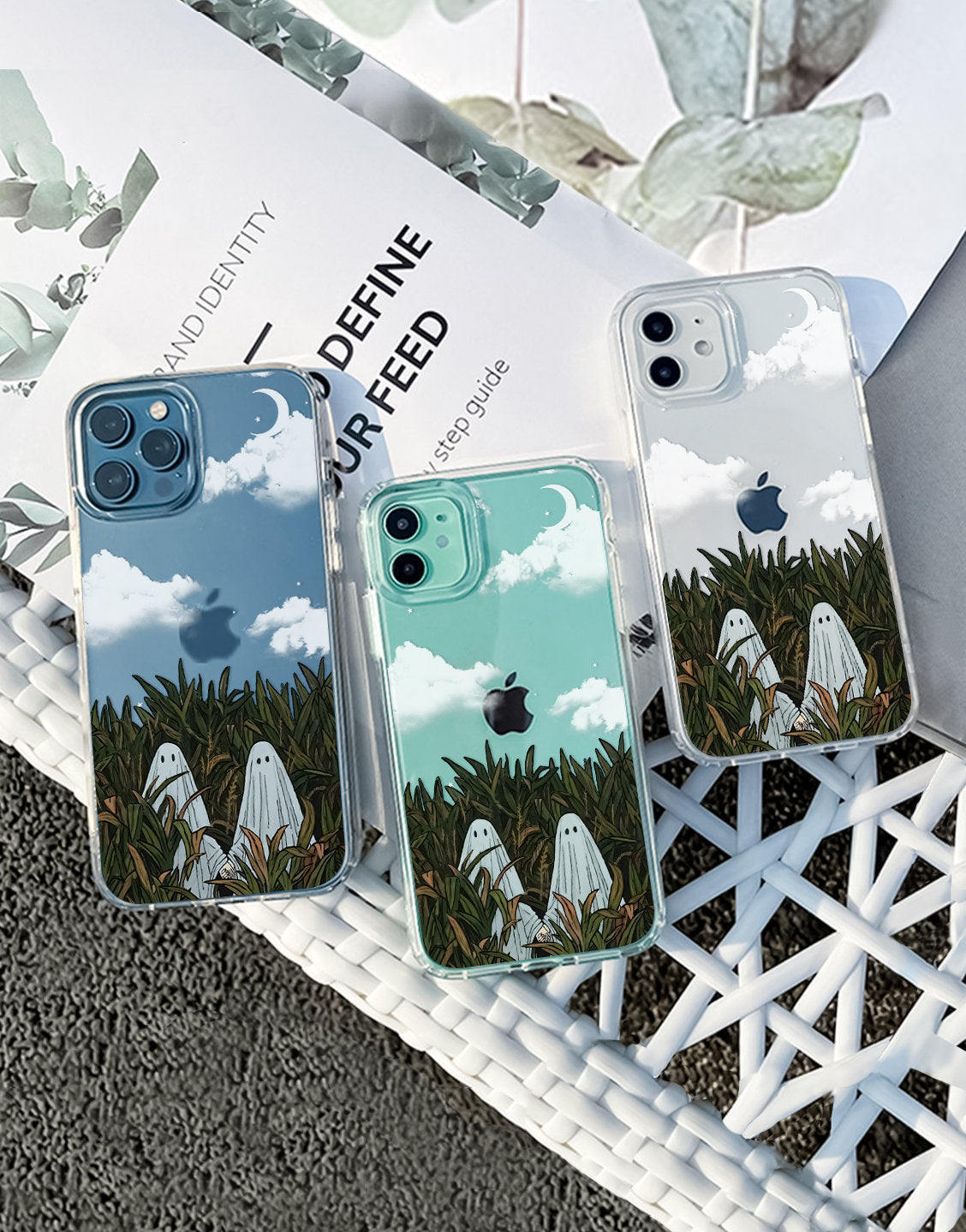 Cute Ghouls Phone Case iPhone / Samsung - URBANLUSA