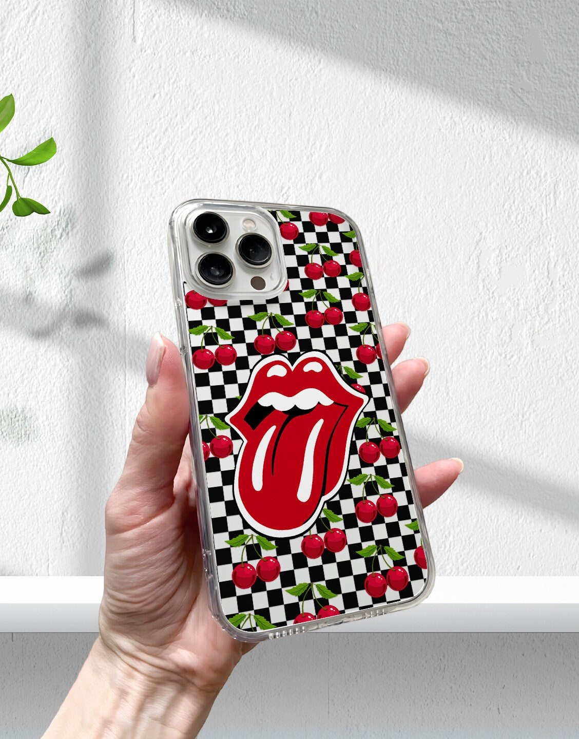 Aesthetic Cherry Love Phone Case for iPhone / Samsung - URBANLUSA