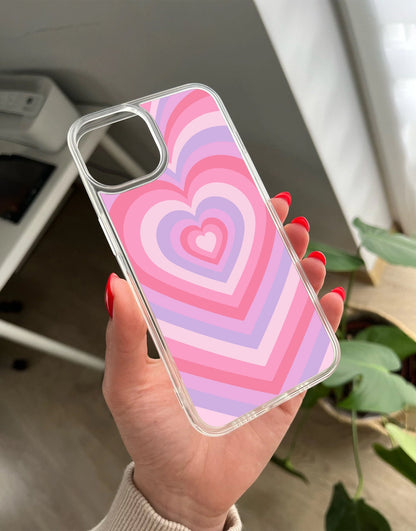 Y2k Heart Phone Case iPhone / Samsung - URBANLUSA