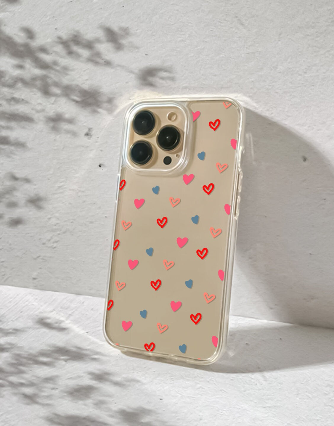 Cute Love Heart Phone Case iPhone / Samsung - URBANLUSA