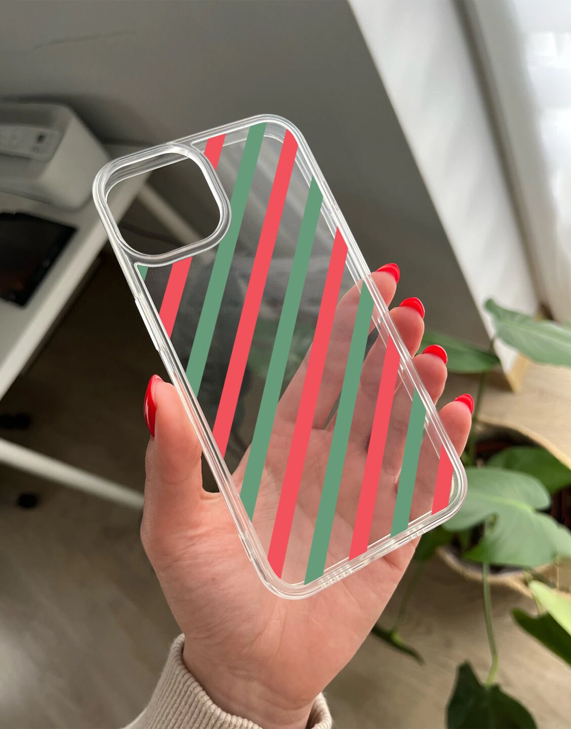 Retro Candy Lines Phone Case iPhone / Samsung - URBANLUSA