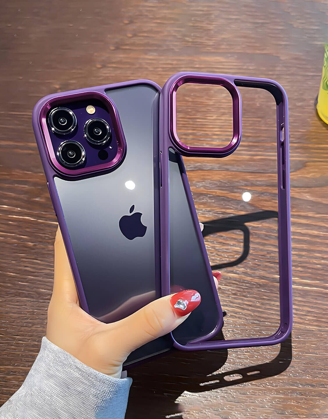 Cute Transparent Protective iPhone Case - URBANLUSA