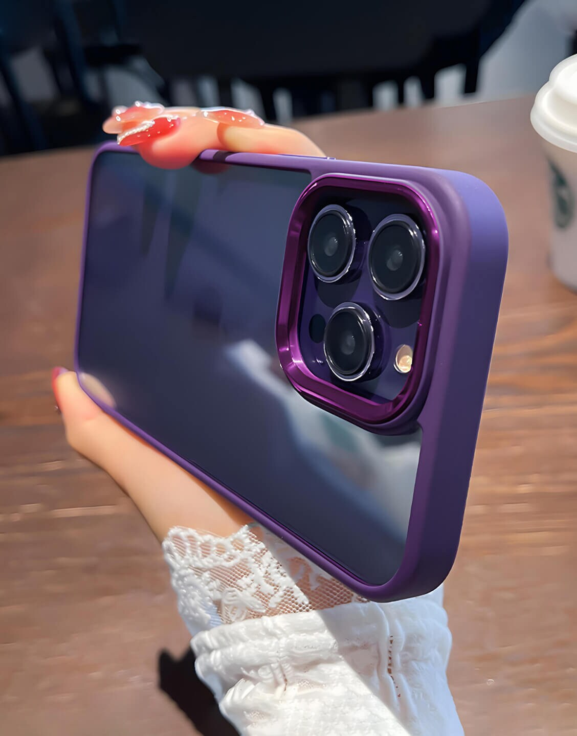 Cute Transparent Protective iPhone Case - URBANLUSA