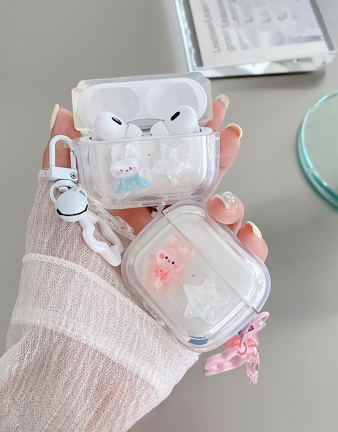 Cute Rabbit AirPods Case - URBANLUSA