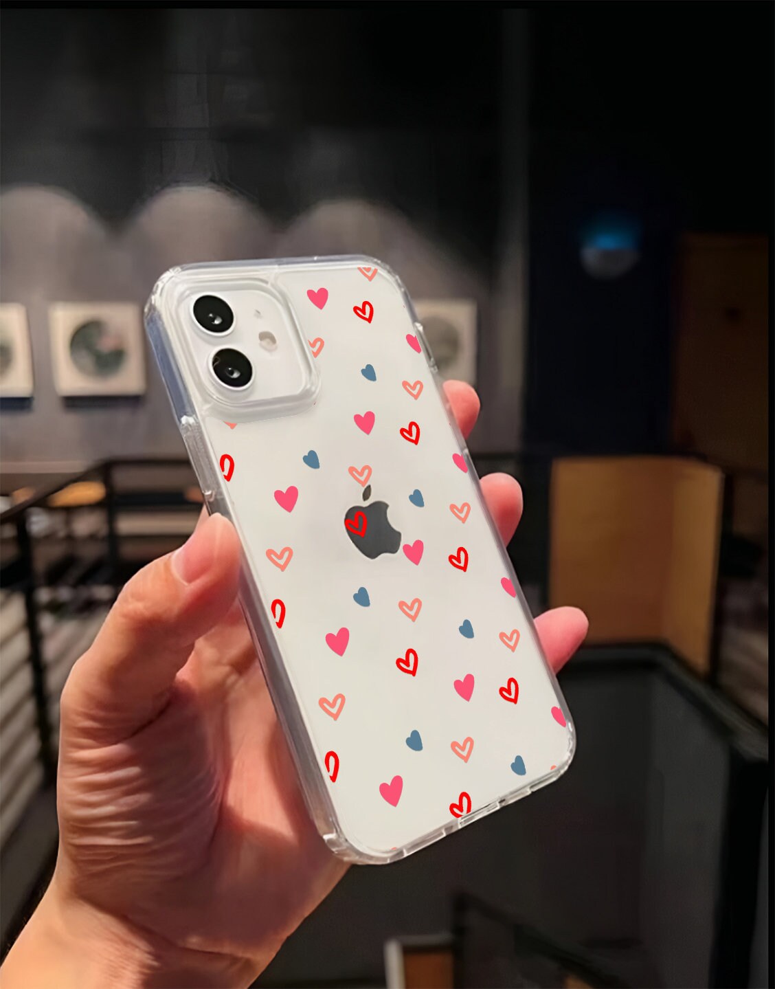 Cute Love Heart Phone Case iPhone / Samsung - URBANLUSA