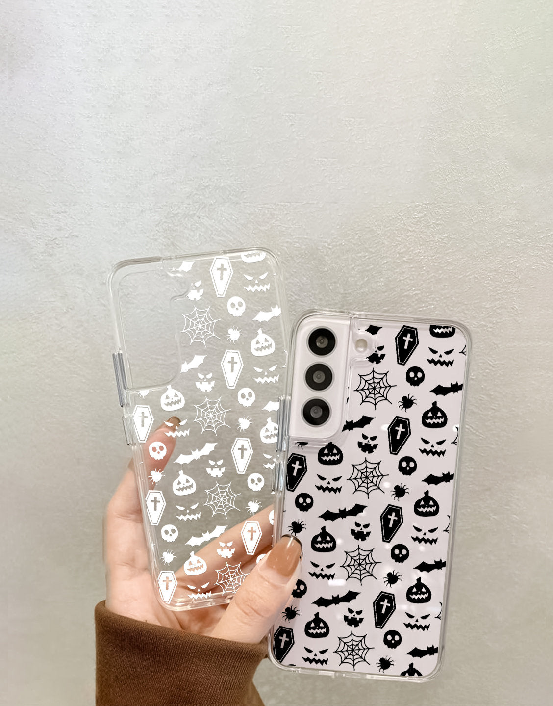 Aesthetic Halloween Pumpkin Phone Case - URBANLUSA