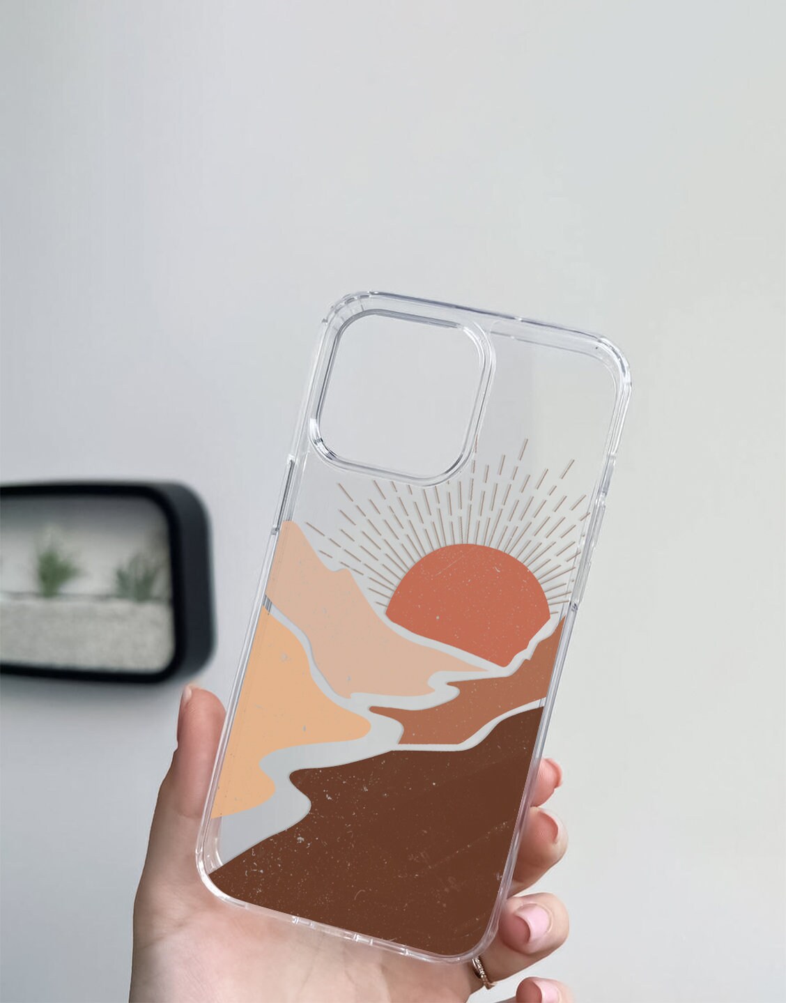 Boho Aesthetic Phone Case iPhone / Samsung - URBANLUSA