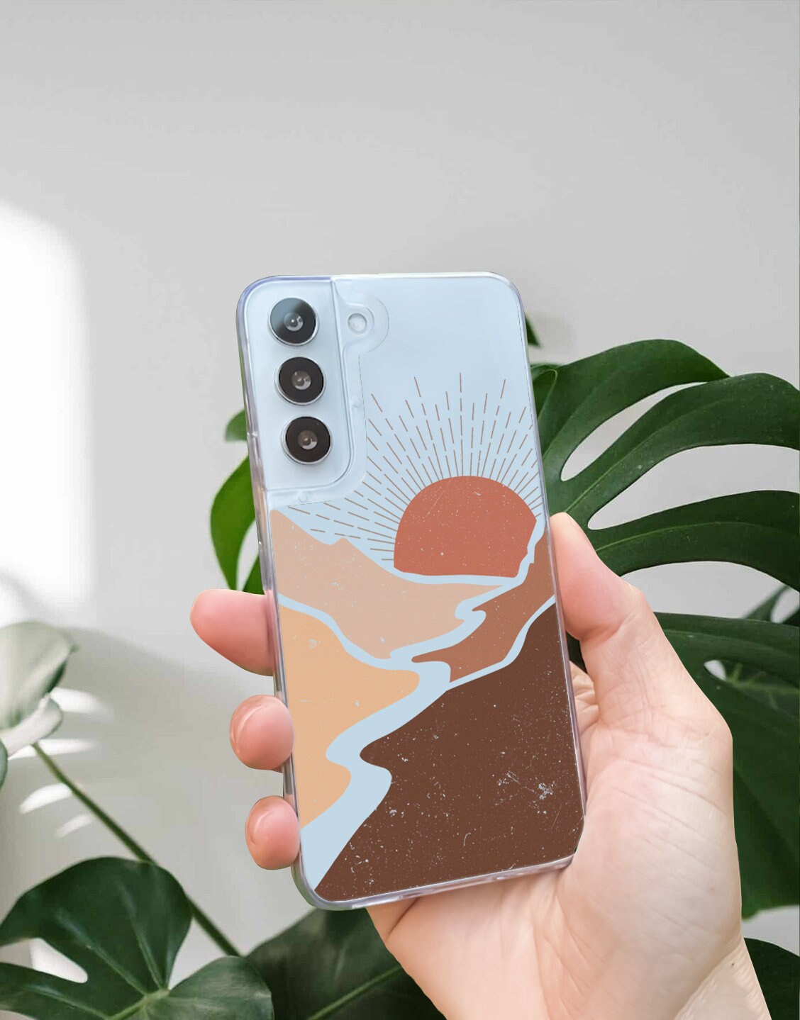 Boho Aesthetic Phone Case iPhone / Samsung - URBANLUSA