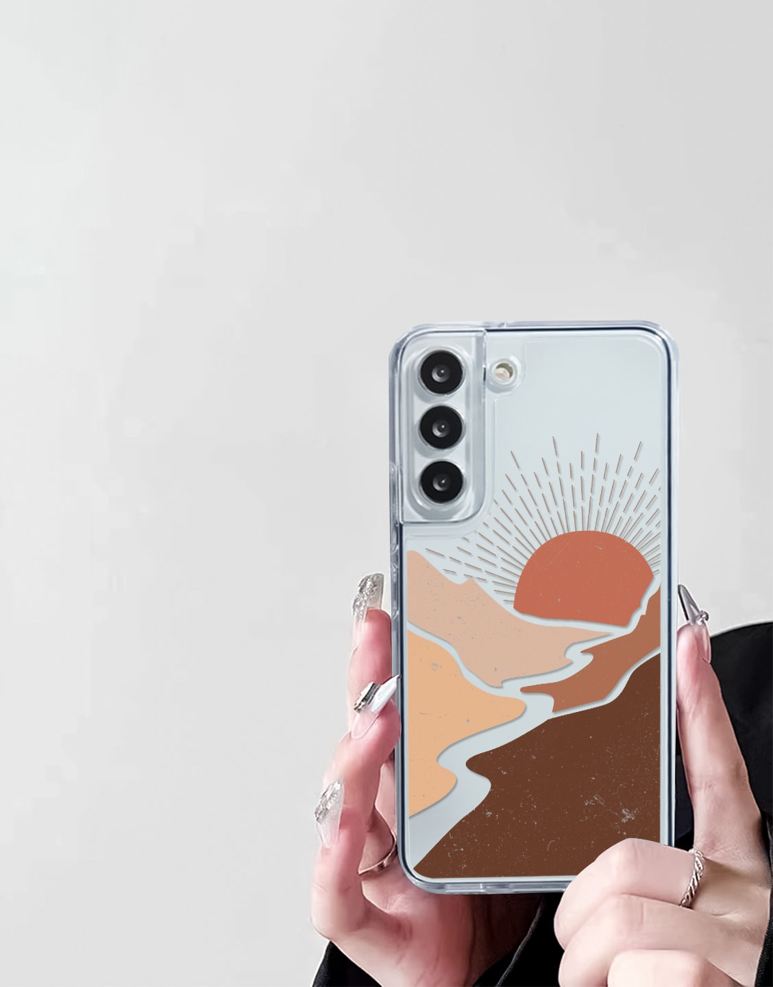 Boho Aesthetic Phone Case iPhone / Samsung - URBANLUSA