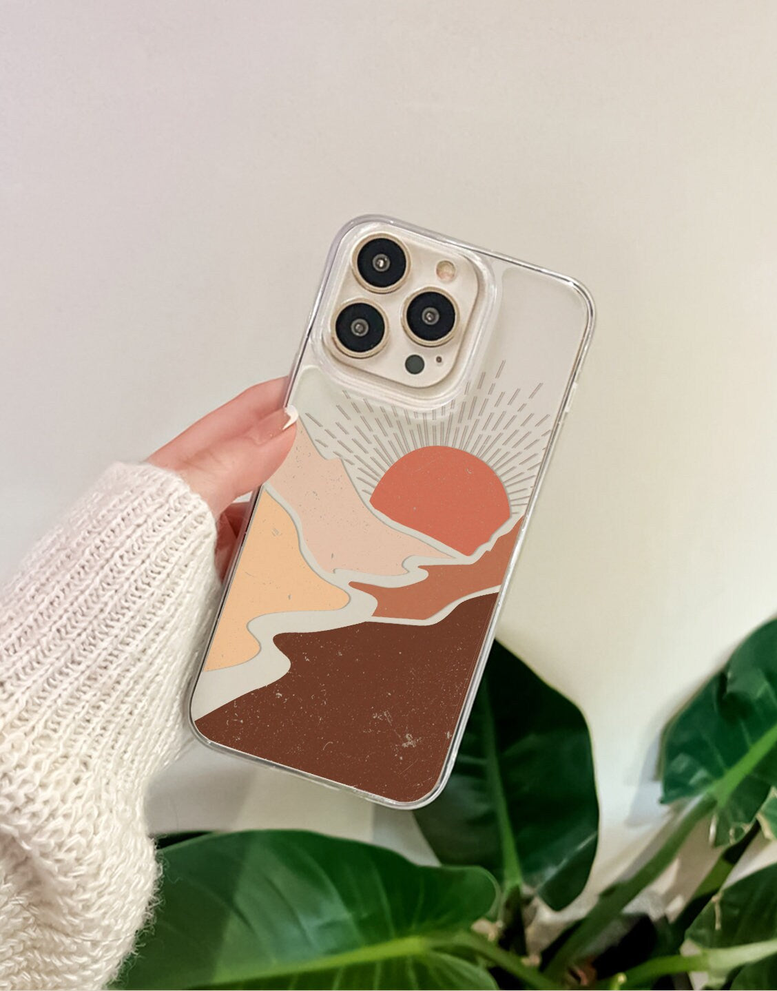 Boho Aesthetic Phone Case iPhone / Samsung - URBANLUSA