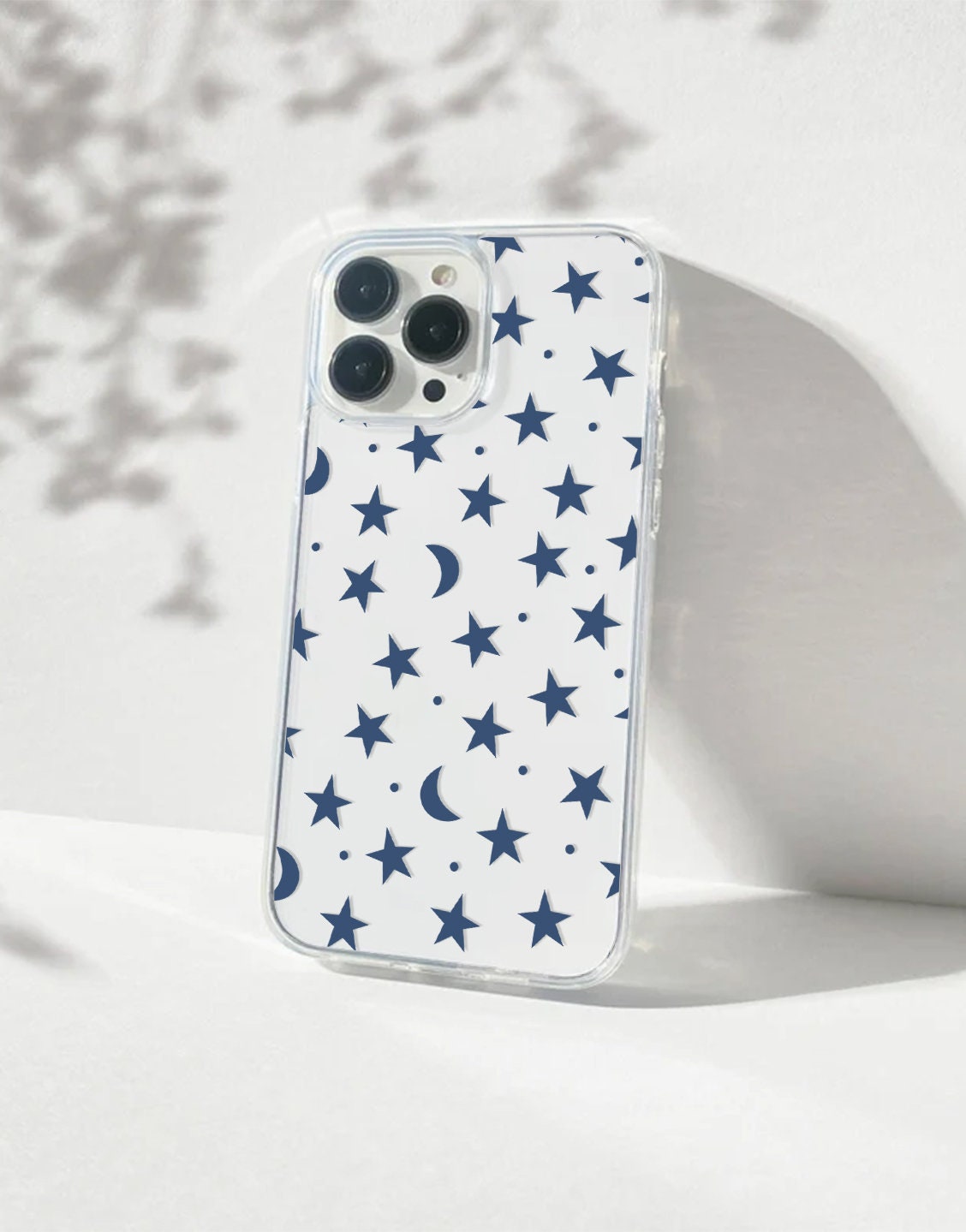 Cute Moon and Stars Phone Case iPhone / Samsung - URBANLUSA