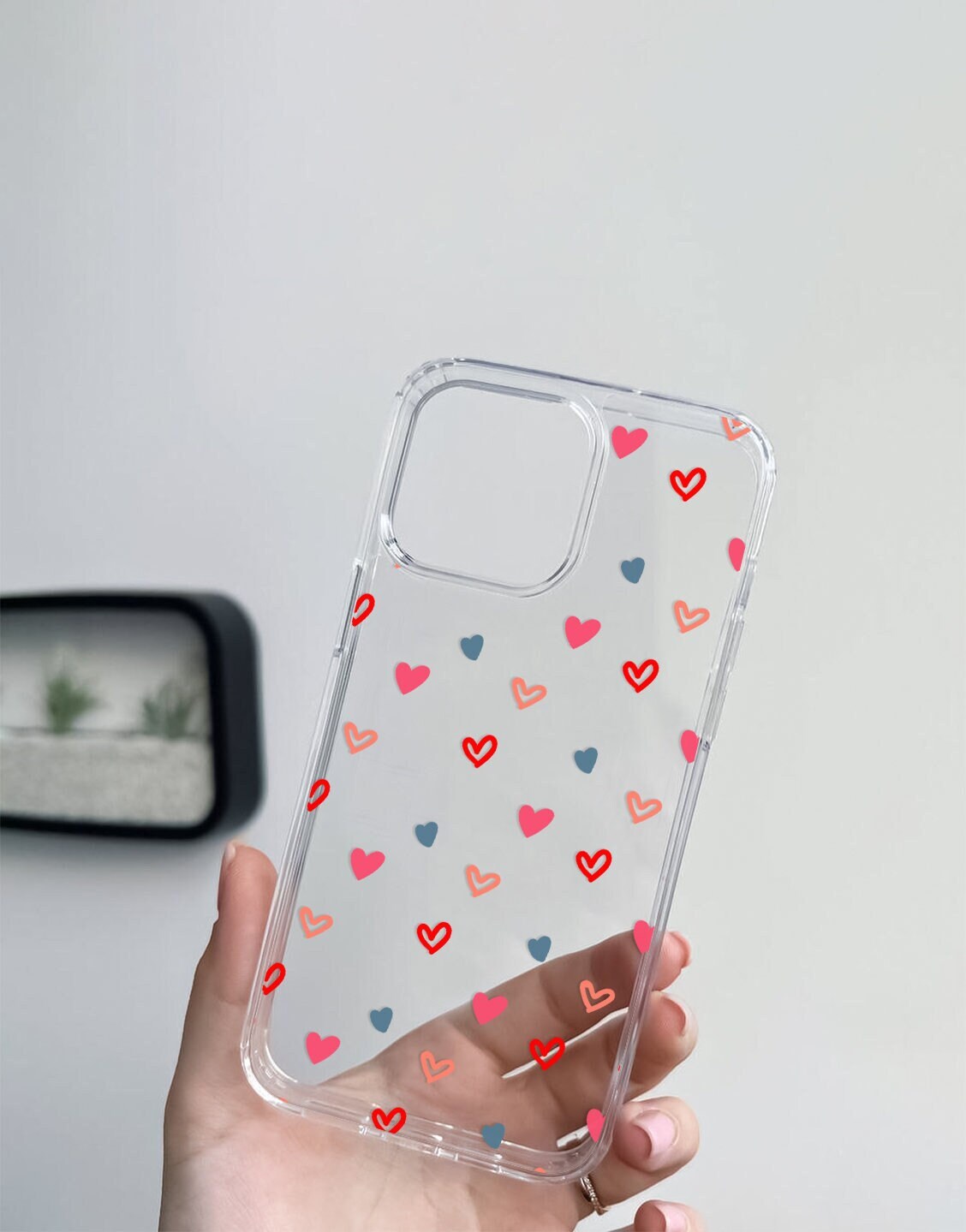 Cute Love Heart Phone Case iPhone / Samsung - URBANLUSA