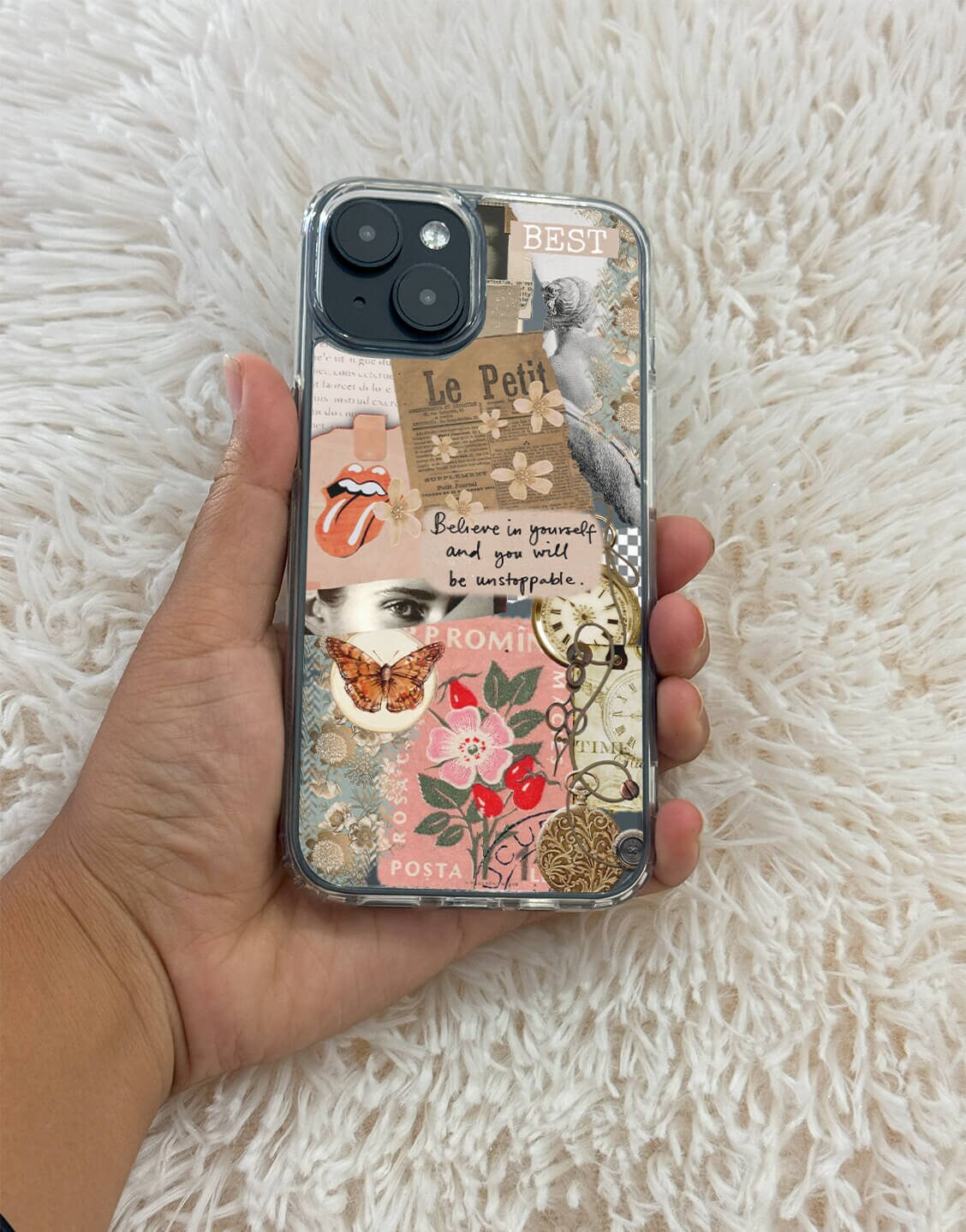 Vintage Scrapbook Collage Phone Case iPhone / Samsung - URBANLUSA