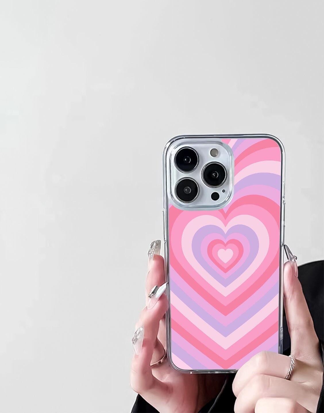 Y2k Heart Phone Case iPhone / Samsung - URBANLUSA