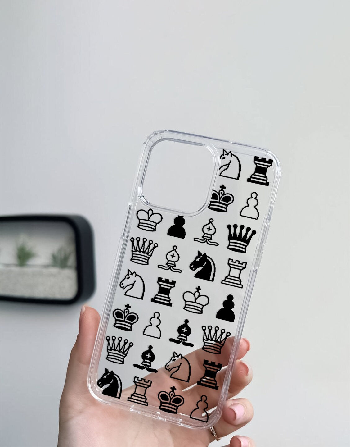 Cute Chess Pieces Phone Case iPhone / Samsung - URBANLUSA