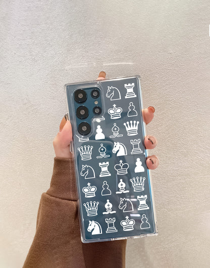 Cute Chess Pieces Phone Case iPhone / Samsung - URBANLUSA