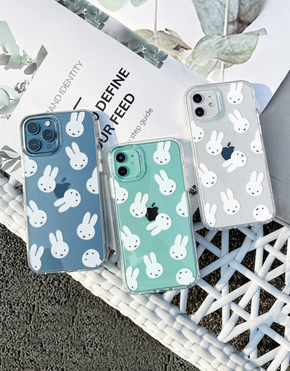 Cute Rabbit iPhone Case - URBANLUSA