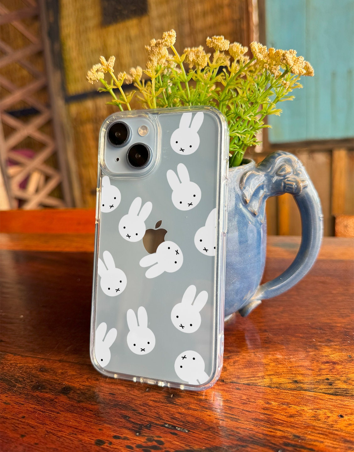 Cute Rabbit iPhone Case - URBANLUSA