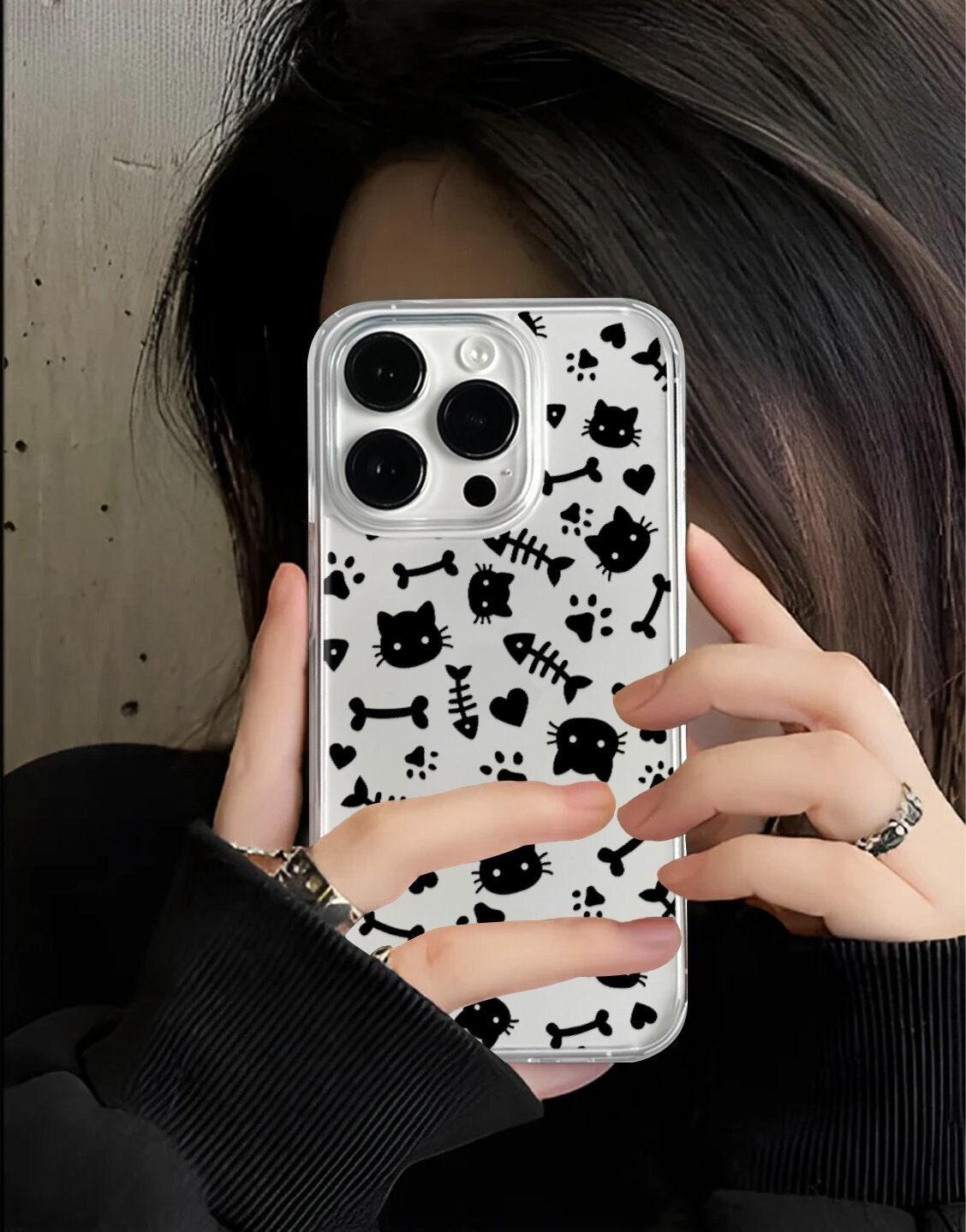 Cute Aesthetic Cat Lovers iPhone Case - URBANLUSA