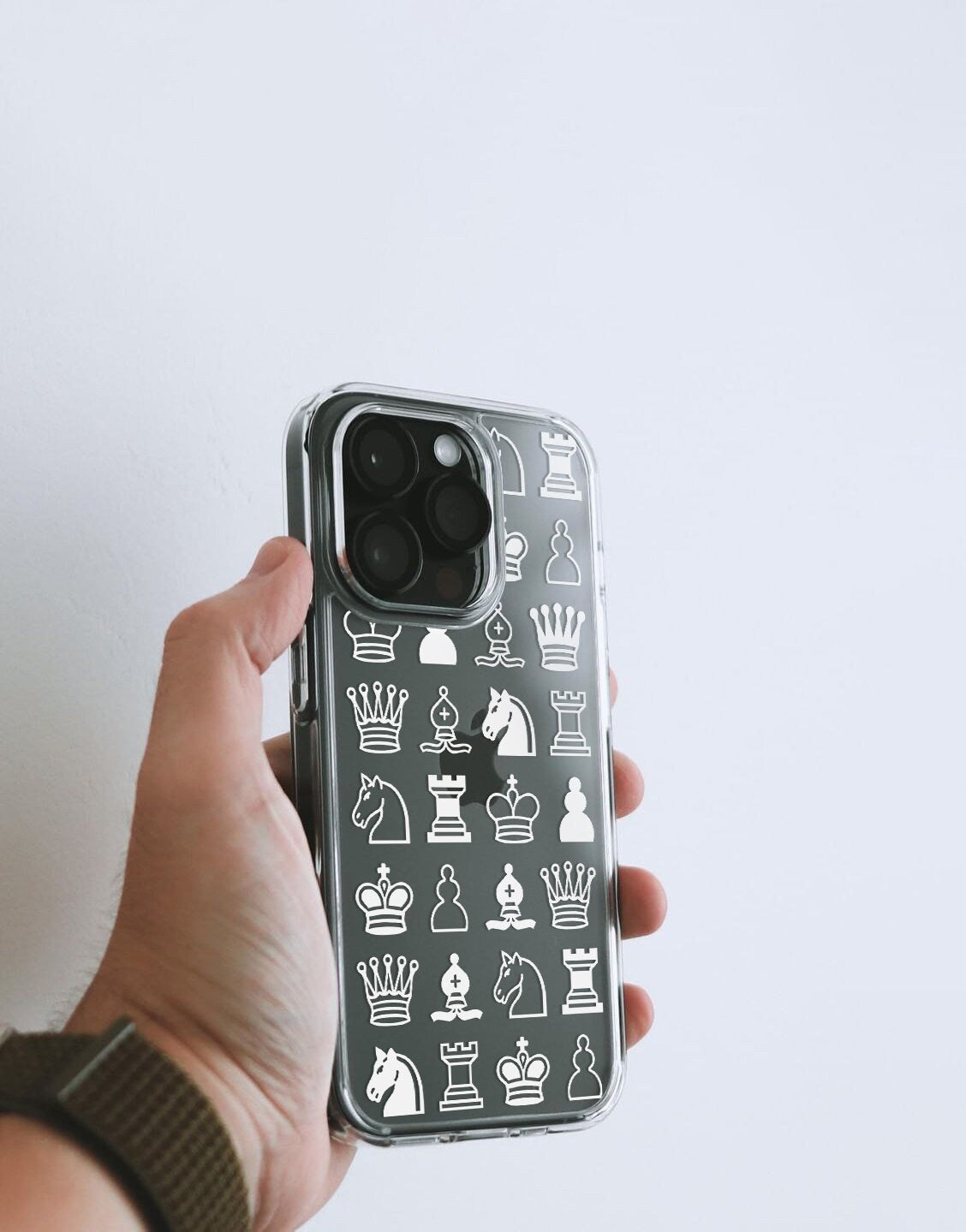 Cute Chess Pieces Phone Case iPhone / Samsung - URBANLUSA