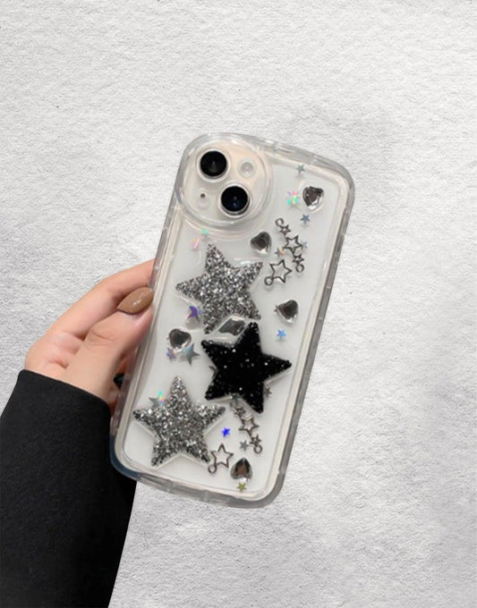 Y2k Hot Stars iPhone Case - URBANLUSA