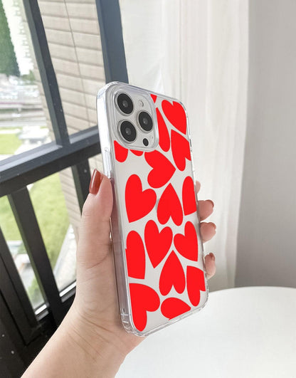 Love Hearts iPhone Case - URBANLUSA