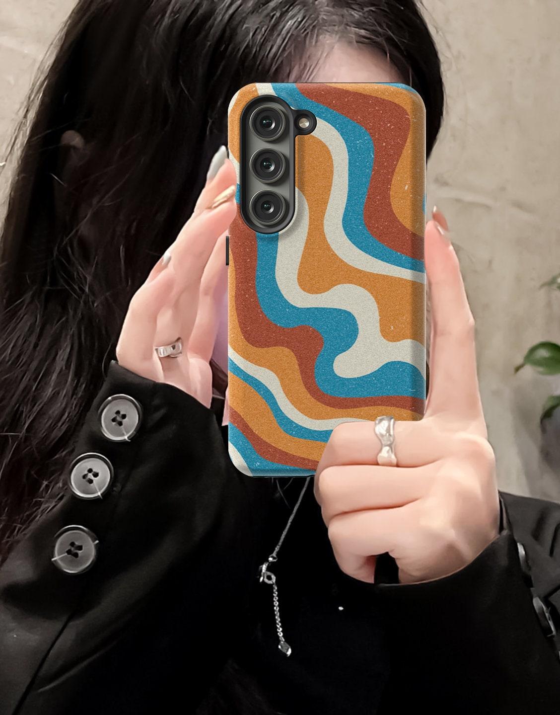 Retro Wave Abstract Phone Case - URBANLUSA