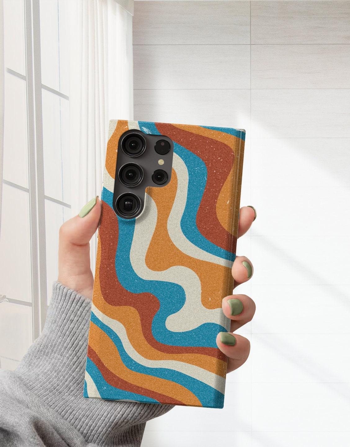 Retro Wave Abstract Phone Case - URBANLUSA