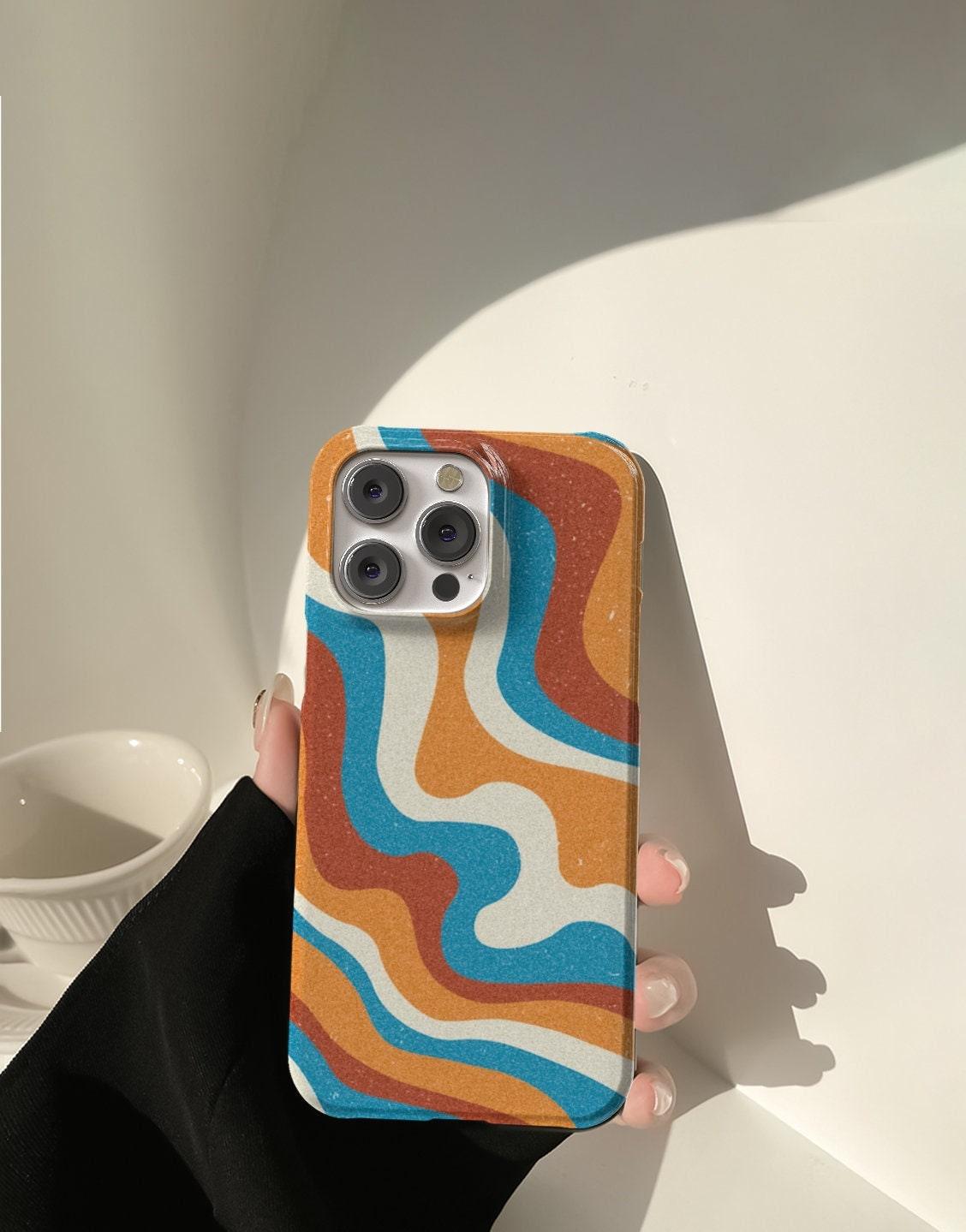 Retro Wave Abstract Phone Case - URBANLUSA