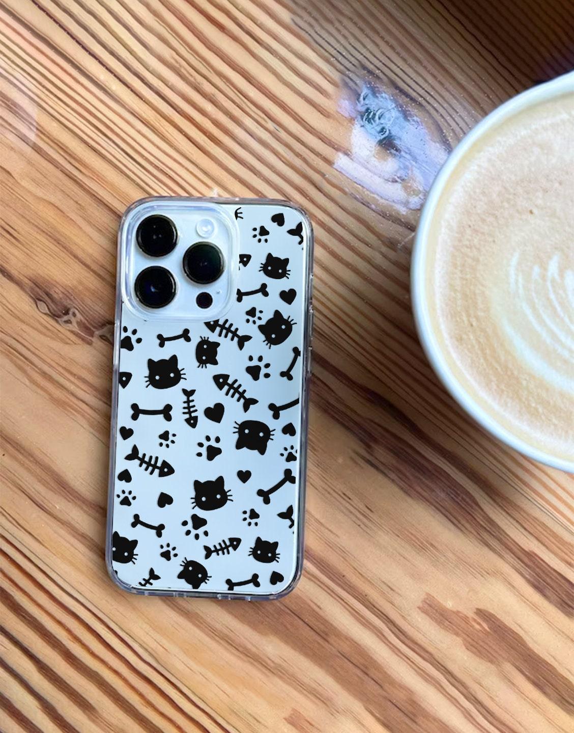 Cute Aesthetic Cat Lovers iPhone Case - URBANLUSA