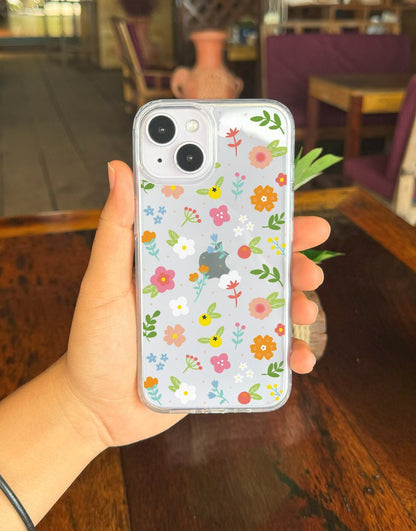 Cute Aesthetic Floral iPhone Case - URBANLUSA