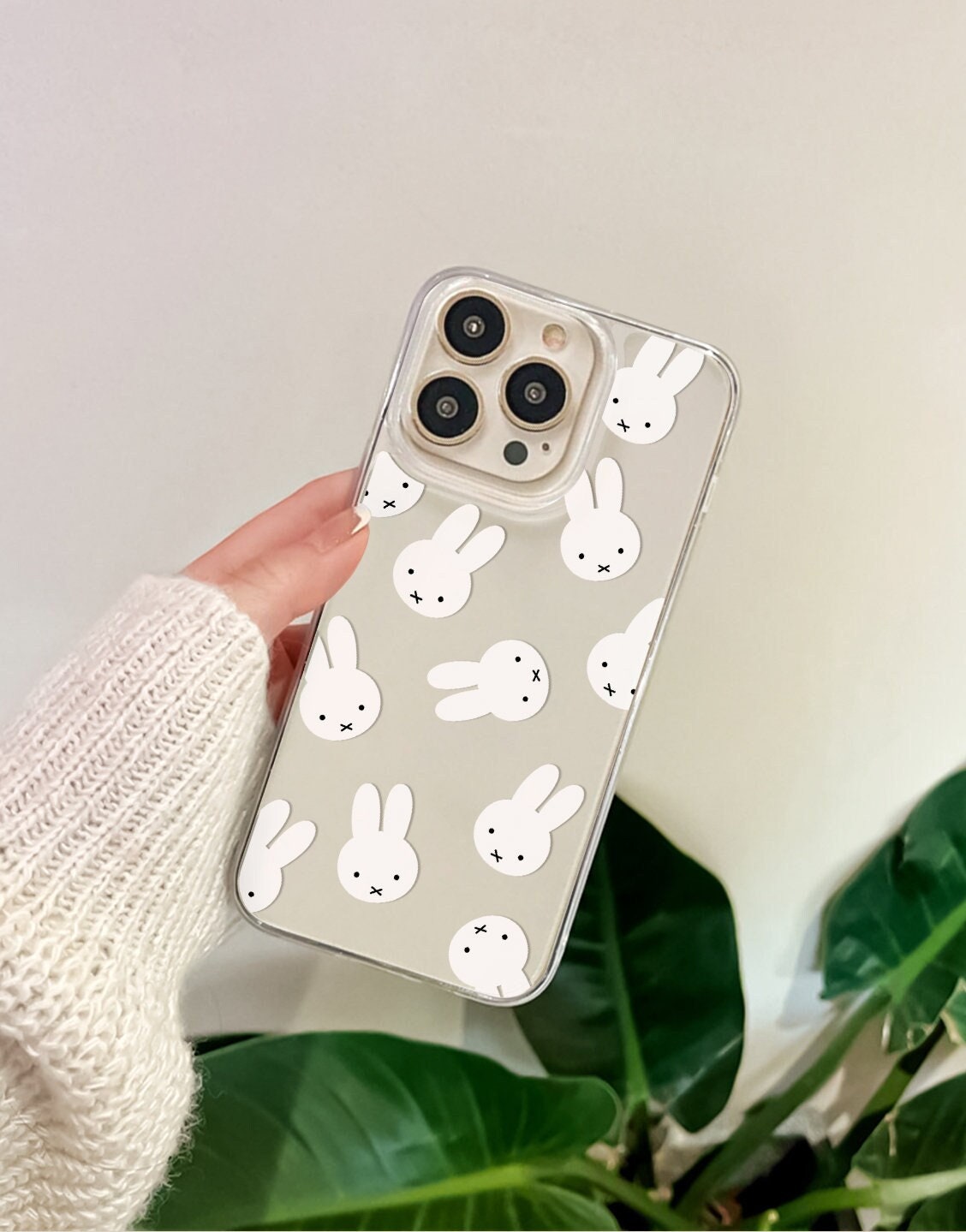 Cute Rabbit iPhone Case - URBANLUSA