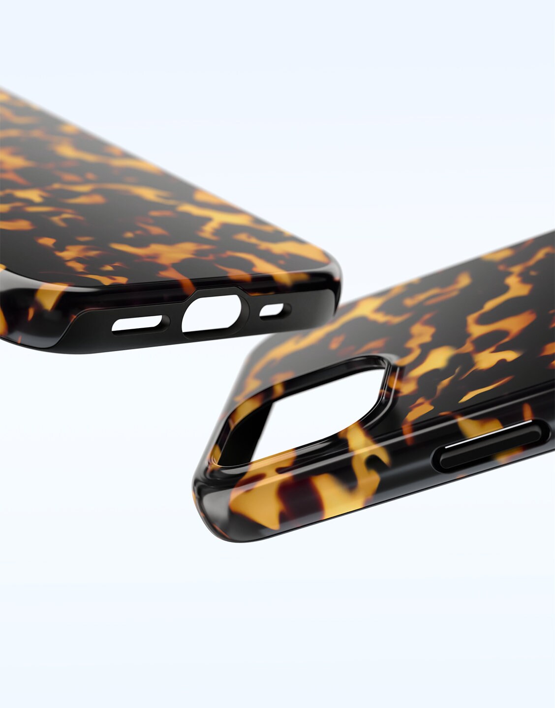 Chic Tortoiseshell iPhone Case - URBANLUSA