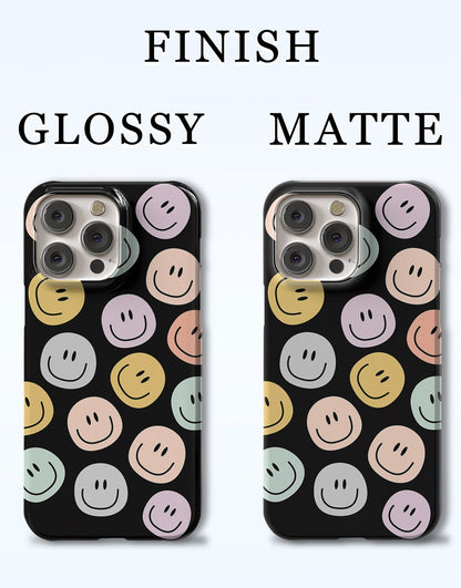 Aesthetic Smile iPhone Case - URBANLUSA