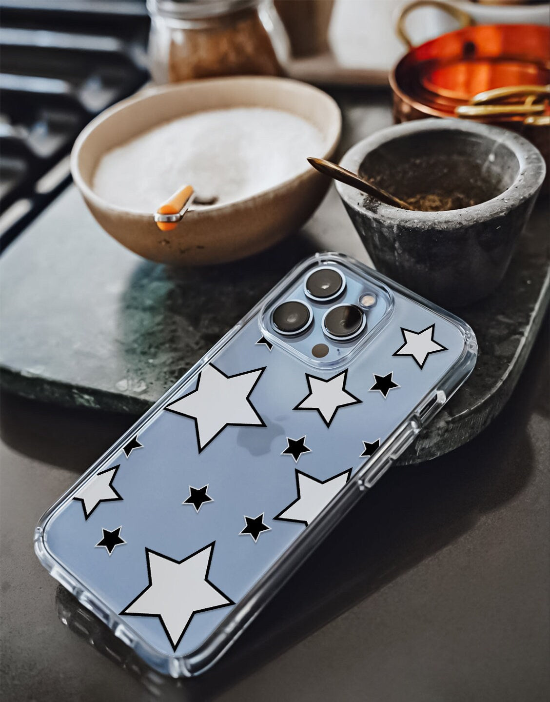 Cute Y2K Stars Phone Case for iPhone / Samsung - URBANLUSA