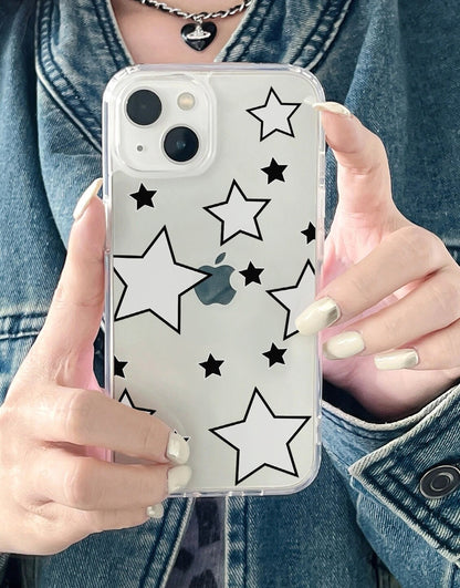 Cute Y2K Stars Phone Case for iPhone / Samsung - URBANLUSA