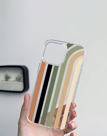 Earthy Modern Abstract iPhone Case - URBANLUSA