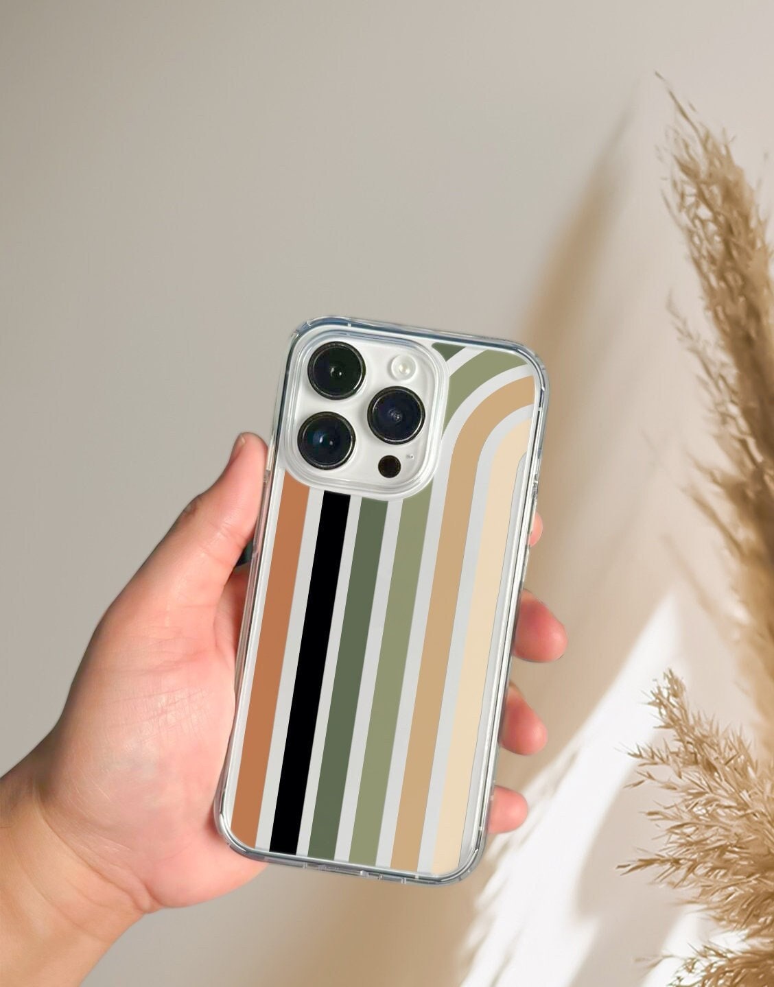 Earthy Modern Abstract iPhone Case - URBANLUSA