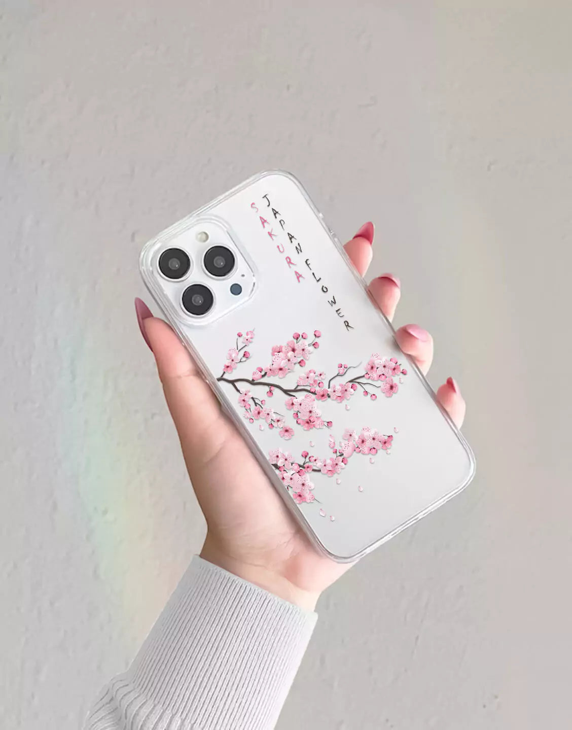 Japanese Sakura Flower iPhone Case - URBANLUSA