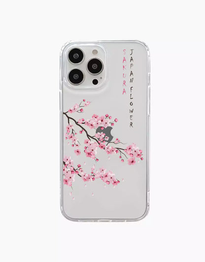 Japanese Sakura Flower iPhone Case - URBANLUSA