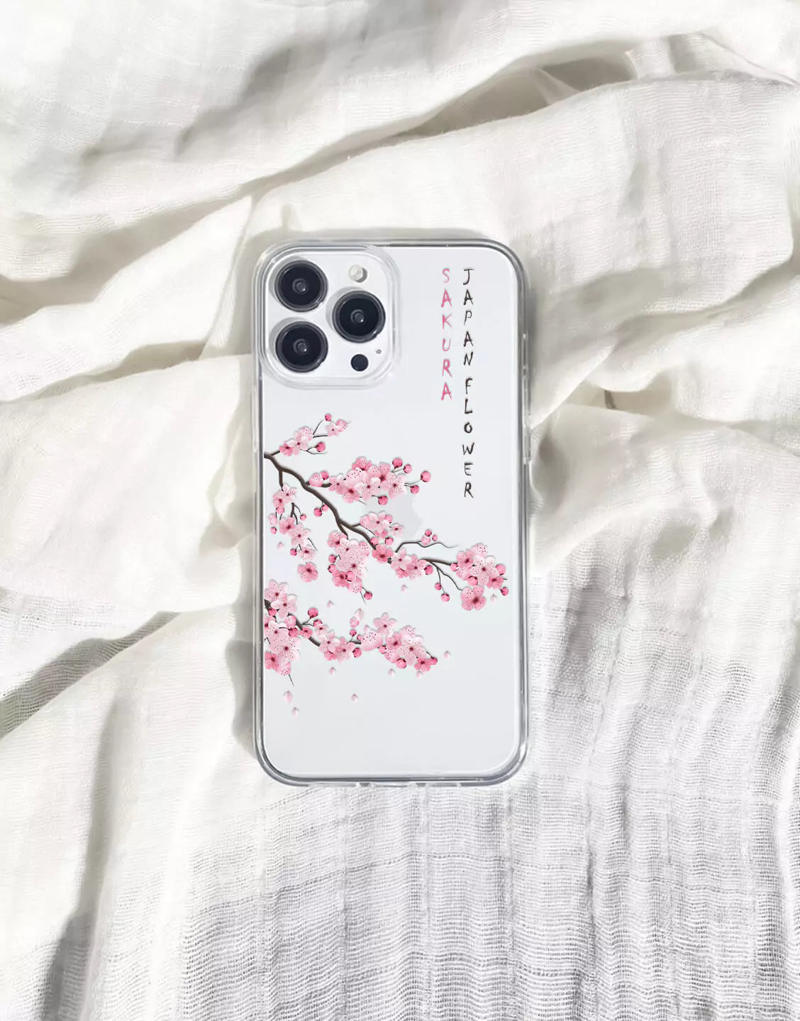 Japanese Sakura Flower iPhone Case - URBANLUSA