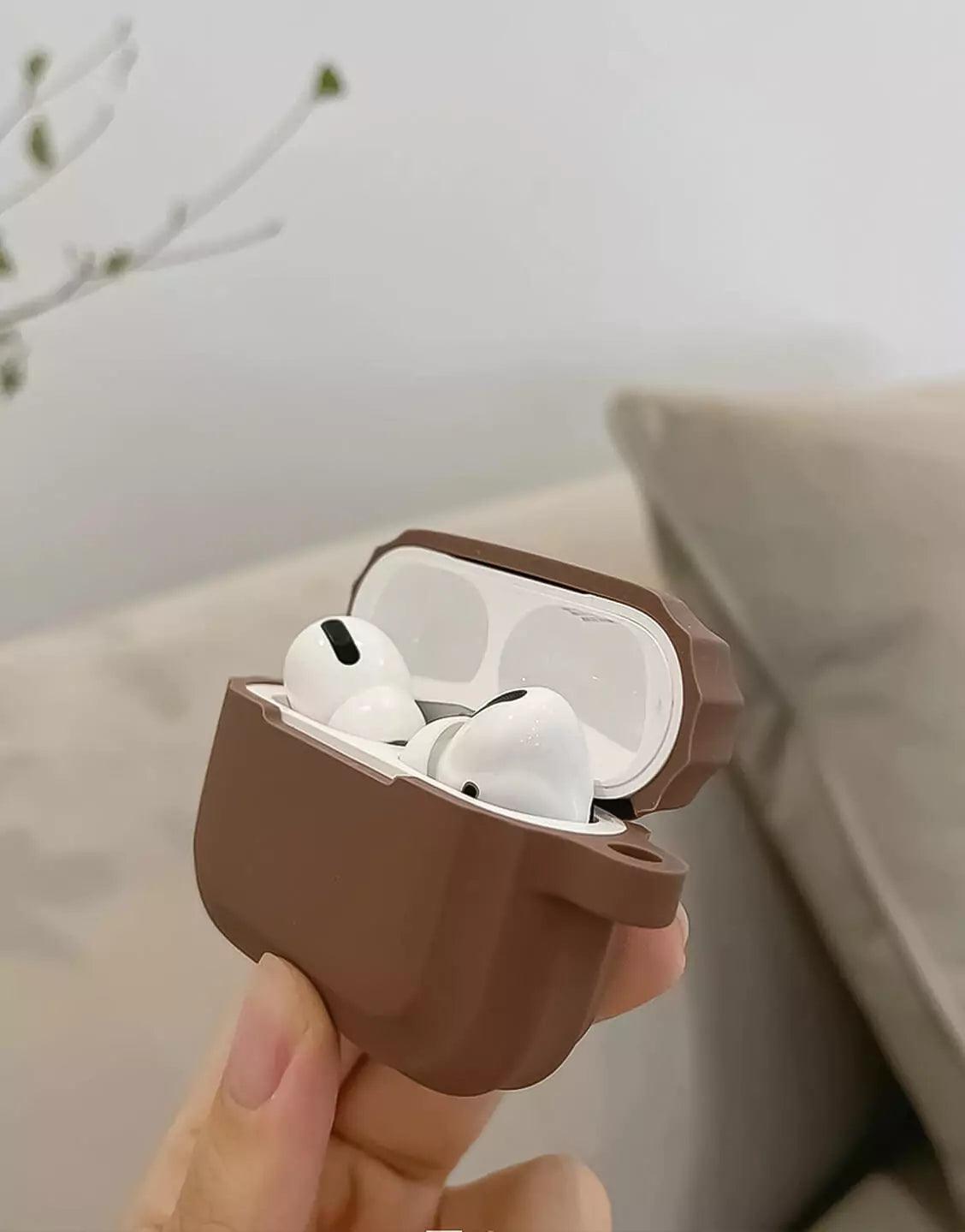 Vintage Matte Soft Silicone Airpods Case - URBANLUSA