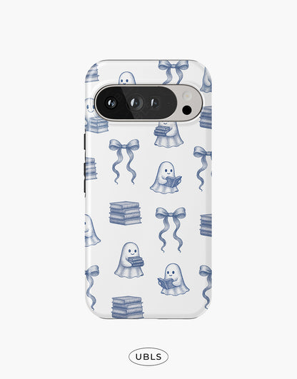 Kawaii Coquette Ghosts Love Books Phone Case